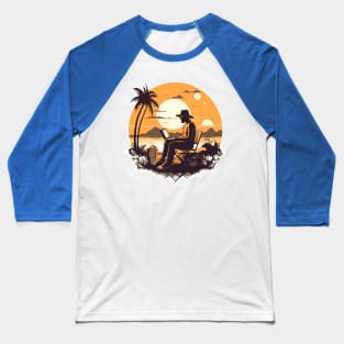 Digital Nomad World Traveler Jetsetter Freelancer Baseball T-Shirt